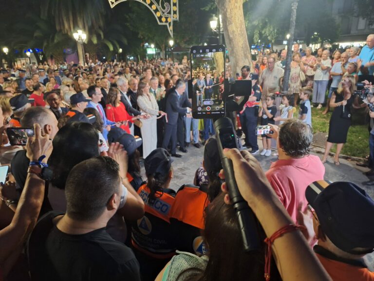 Brillante inauguración de fiestas en Puertollano