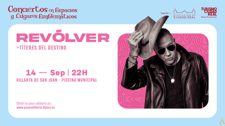 Villarta de San Juan cierra mañana con “Revólver” los conciertos solidarios programados por la Diputación de Ciudad Real