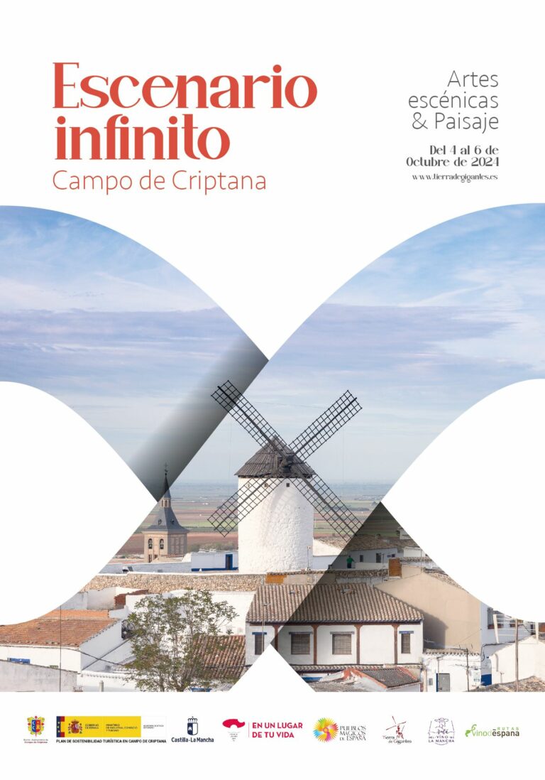 Del 4 al 6 de octubre llega la segunda edición de ‘Escenario Infinito’ el Festival de Artes Escénicas de Campo de Criptana