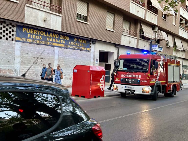 Puertollano: Una falsa alarma de escape de gas en un bloque del Paseo del Bosque obliga a intervenir a policía y bomberos