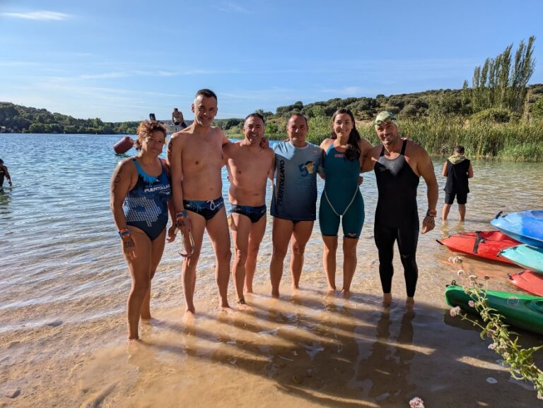 La nadadora puertollanense Rocío Rodríguez logra la medalla de plata en el VI Campeonato de Castilla-La Mancha de Aguas Abiertas