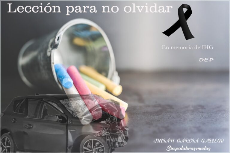Lección para no olvidar: En memoria de Ignacio Hervás García