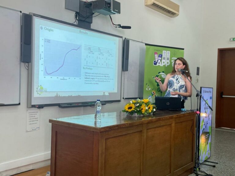 Investigadores del IRIAF presentan sus últimas investigaciones en bioeconomía circular y mejora de sistemas de producción agrícola del pistacho