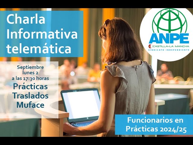 ANPE informa a los docentes en prácticas