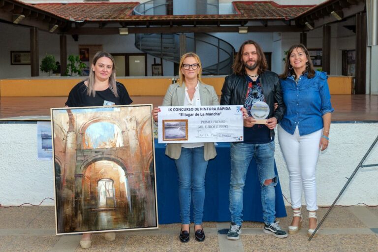 Argamasilla de Alba revive su tradición pictórica con el IX Concurso de Pintura Rápida «El lugar de La Mancha”