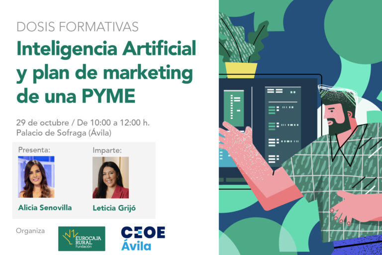 Fundación Eurocaja Rural y CEOE Ávila organizan una ‘Dosis Formativa’ sobre Inteligencia Artificial
