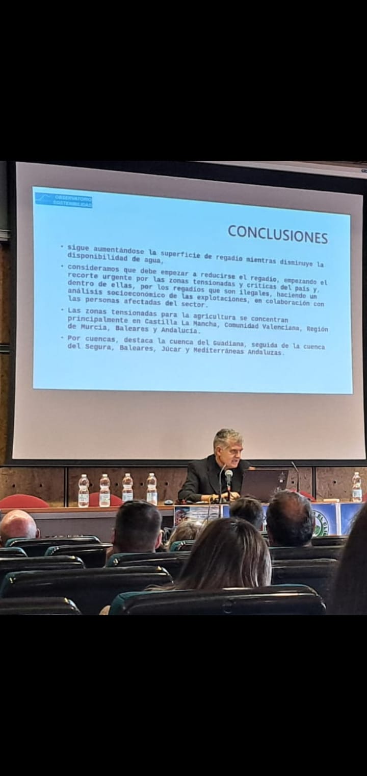 Concluye la Jornada de debate sobre “El Agua y la Tierra” con un decálogo de propuestas dirigidas a las Administraciones Públicas