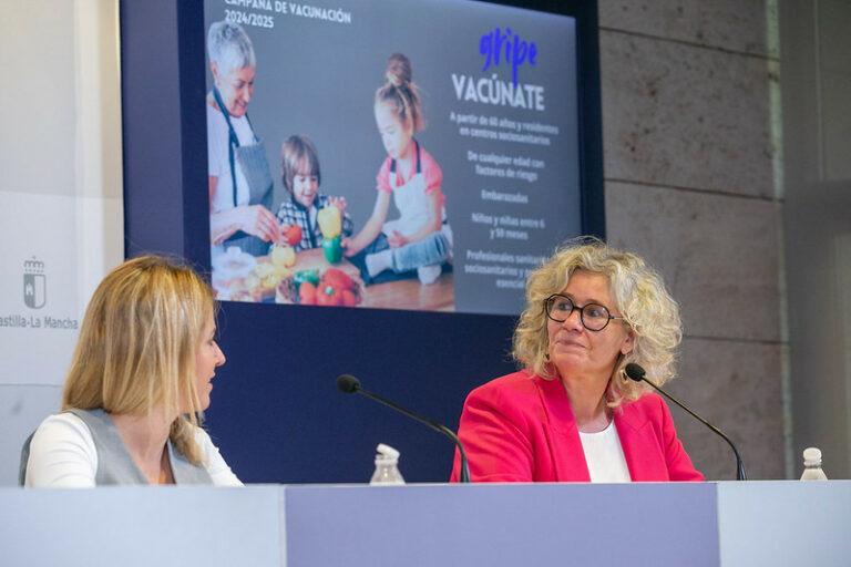 Este viernes comienza la campaña de vacunación frente a la gripe en Castilla-La Mancha