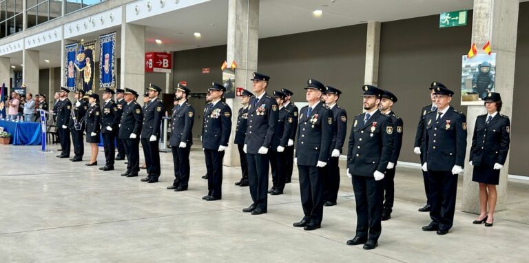 La Policía Nacional celebra el día de su Patrón y hace entrega de 15 condecoraciones al mérito en Ciudad Real