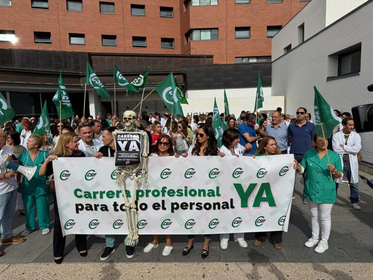 Personal sanitario de C-LM clama contra los «recortes» del Gobierno y exige la recuperación de la Carrera Profesional