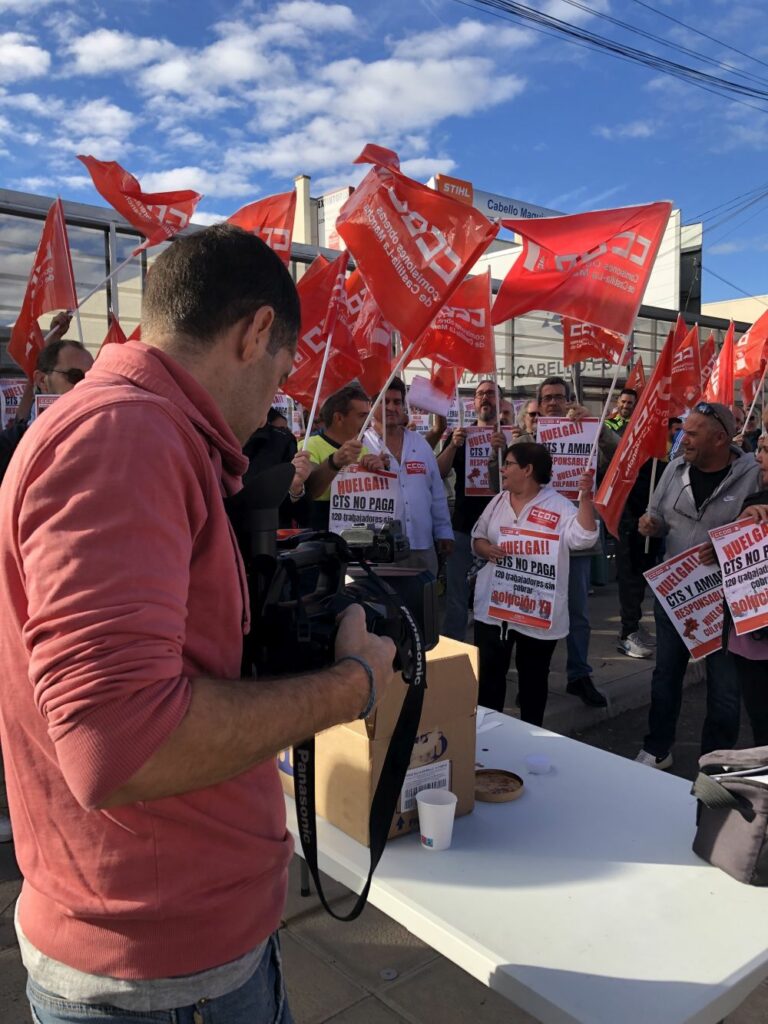 CCOO denuncia el despido de 44 empleados de Cocemfe Toledo Servicios y reclama la intervención de la Junta