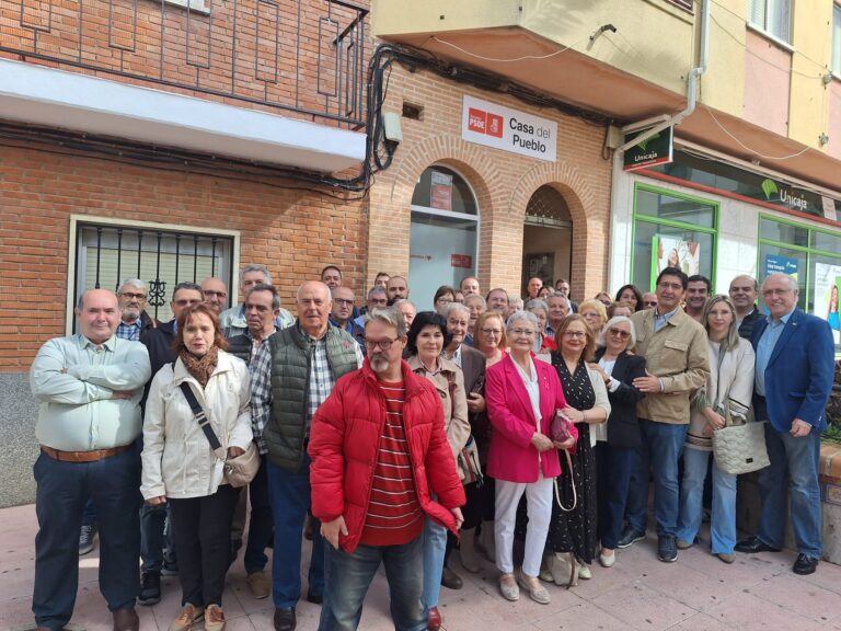 Caballero: “Cada vez que inauguramos una Casa del Pueblo reforzamos los valores democráticos” Caballero: “Cada vez que inauguramos una Casa del Pueblo reforzamos los valores democráticos”