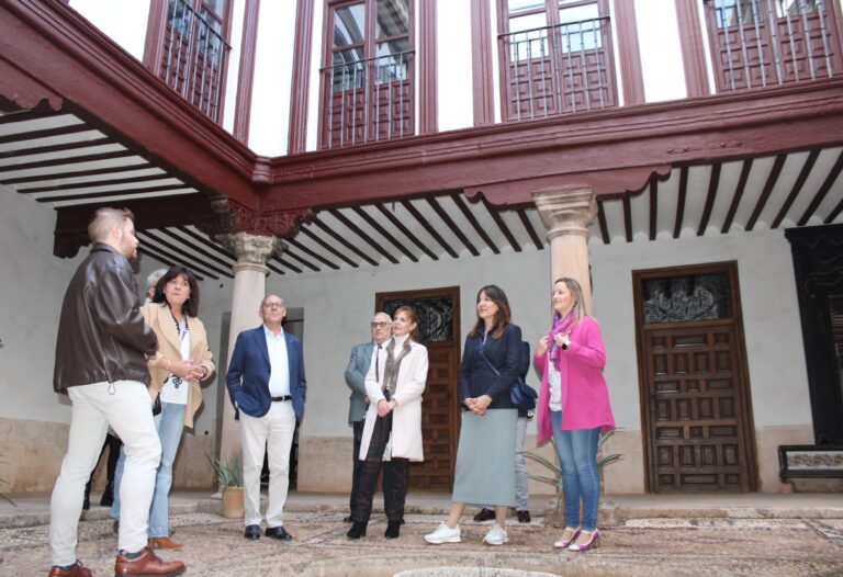 Blanca Fernández asegura que la Ruta los Patios, la futura Hospedería y el Plan de Sostenibilidad suponen un gran impulso turístico para el Campo de Montiel