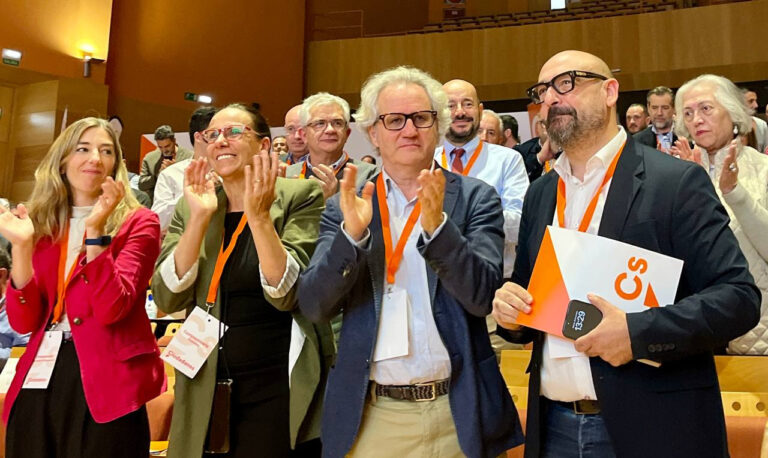 Cañas se despide como portavoz de CS pidiendo a la formación «unión» para volver a «sintonizar» con la sociedad