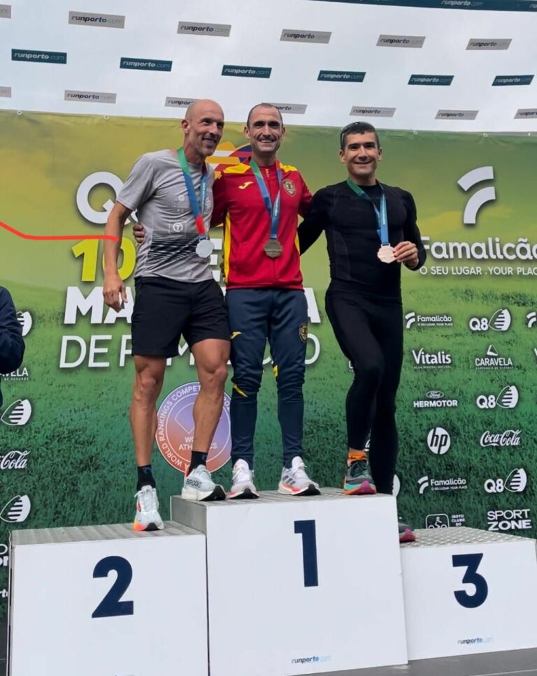 El policía local Javier Monteagudo consigue tres podium en los Europeos de Policías y Bomberos