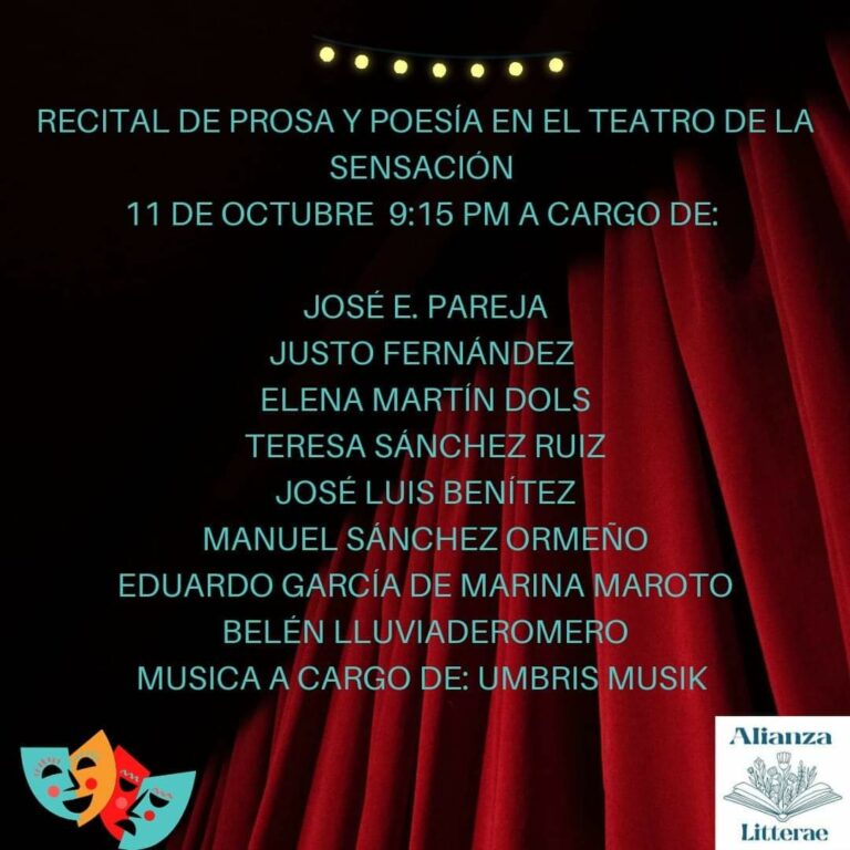 Rapsodas en el Teatro de la Sensación