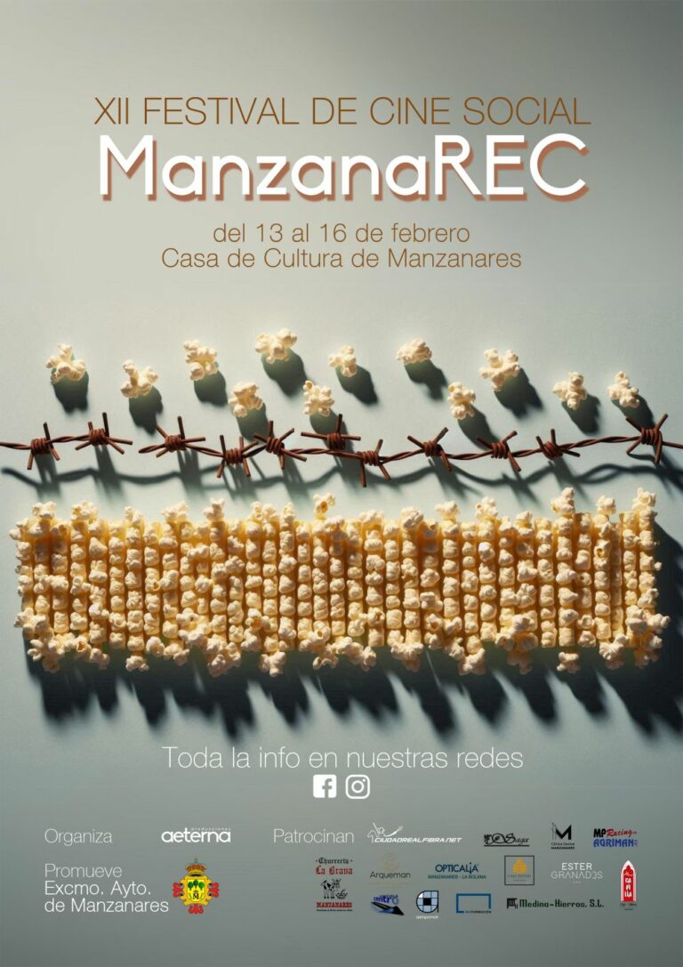 El 12º Festival de Cine ManzanaREC romperá barreras sociales en localidad de Manzanares