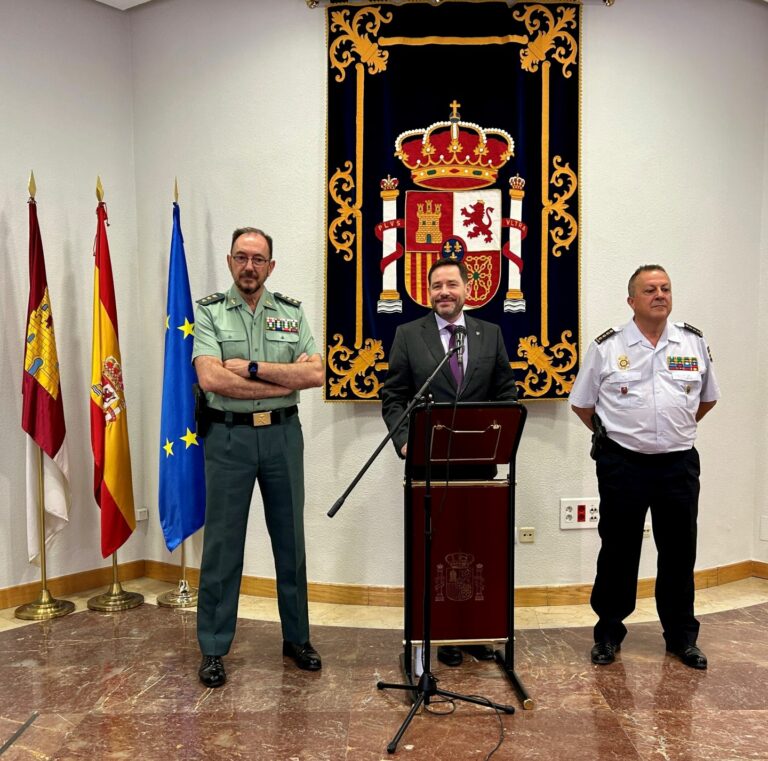 La provincia de Ciudad Real registra una criminalidad un 38,4% inferior a la media nacional y un 21,3% por debajo de Castilla-La Mancha