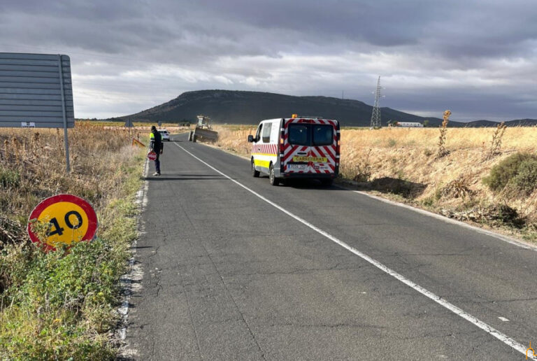 La Diputación inicia las obras de la carretera que une las localidades de Herencia con Villarta de San Juan
