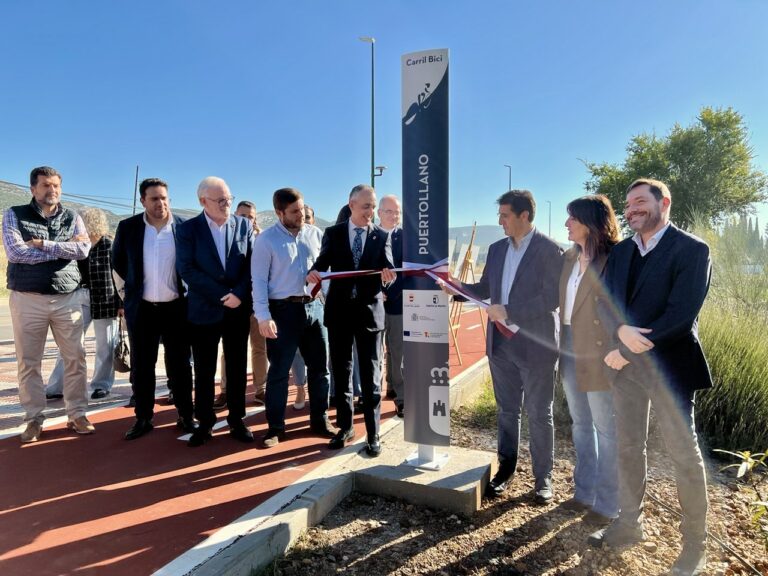 Inaugurados los nuevos carriles bici de Puertollano tras una inversión de más de 750.000 euros