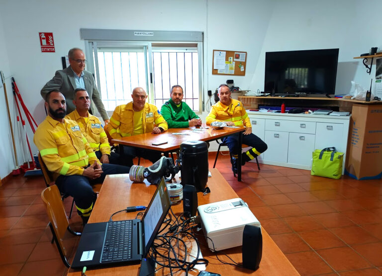 Puertollano: Protección Civil retoma las charlas del Plan de Emergencia Exterior con personal de Infocam