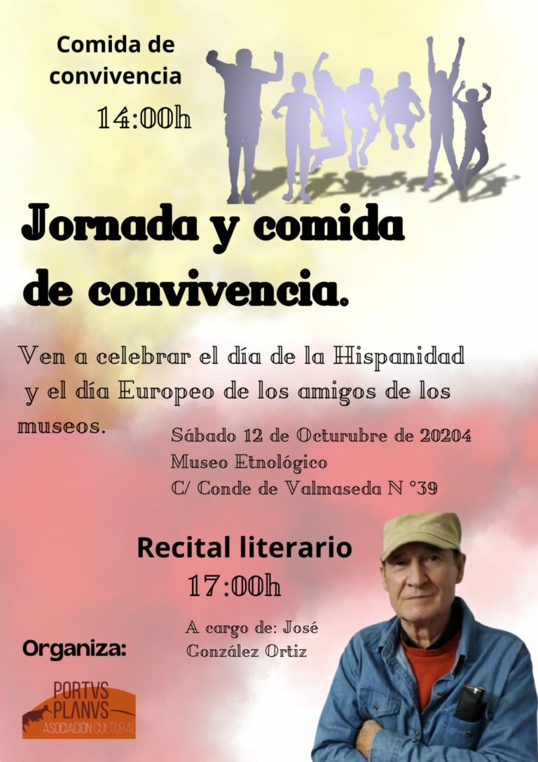 Puertollano: El Museo Etnológico celebrará el día de los amigos de los museos con jornada de convivencia y recital de González Ortiz