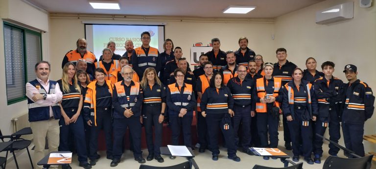 El Gobierno regional forma en la provincia de Ciudad Real a voluntarios de Protección Civil con un curso indispensable para desempeñar sus funciones