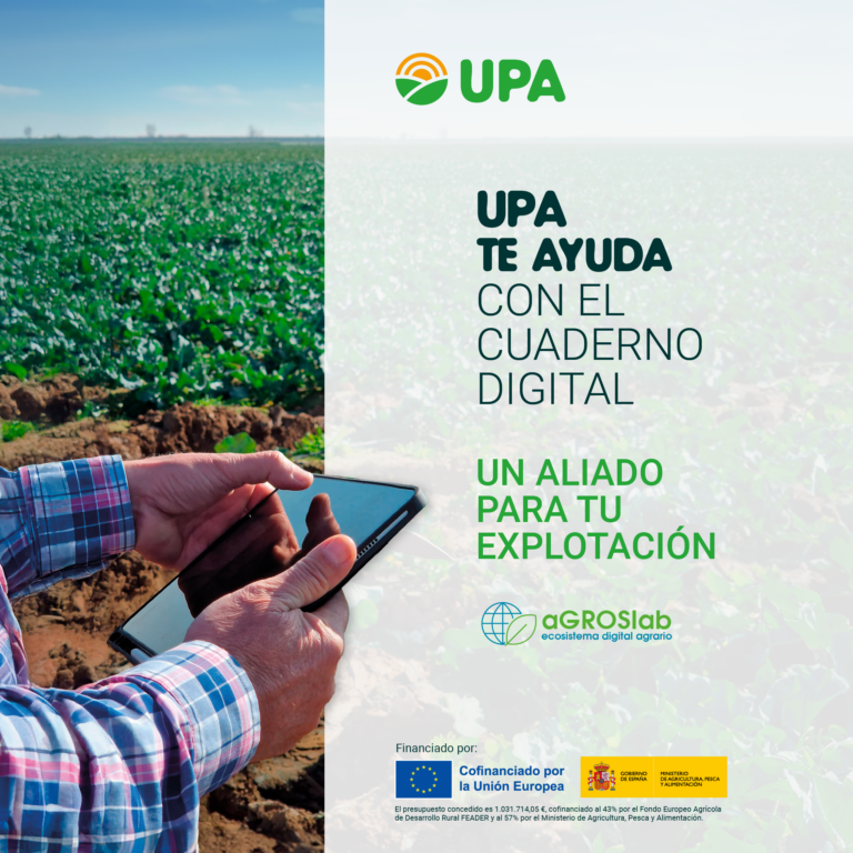 UPA: “El cuaderno de explotación puede y debe ser un aliado de los agricultores y ganaderos”