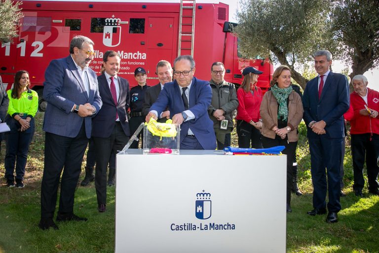 El Gobierno regional inicia las obras del nuevo edificio del 1-1-2 y destaca el esfuerzo de los equipos de emergencia tras la reciente DANA