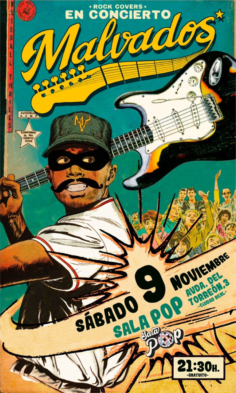 La Sala Pop de Ciudad Real acogerá un concierto de la banda Malvados