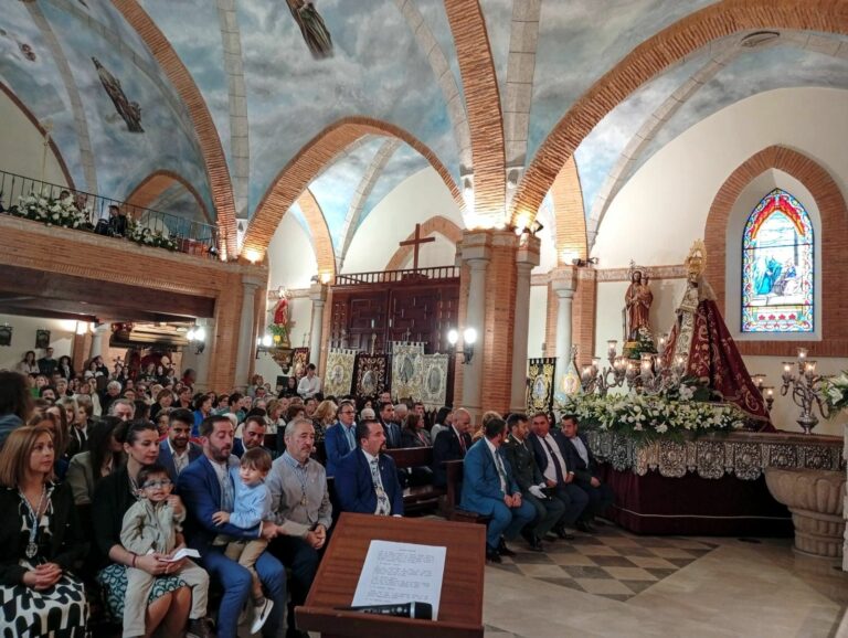 Carrizosa celebró el 75 Aniversario de la Coronación de su patrona, la Santísima Virgen del Salido, en un multitudinario acto