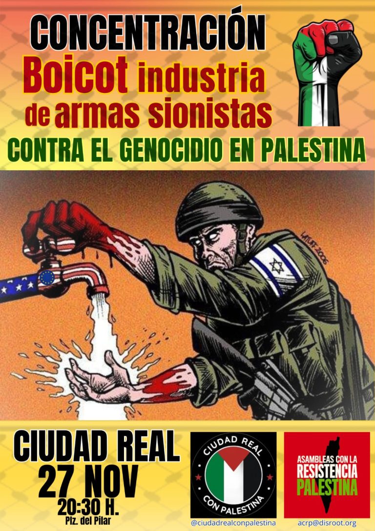 «Contra el genocidio imperialista en Palestina, internacionalismo y solidaridad popular»