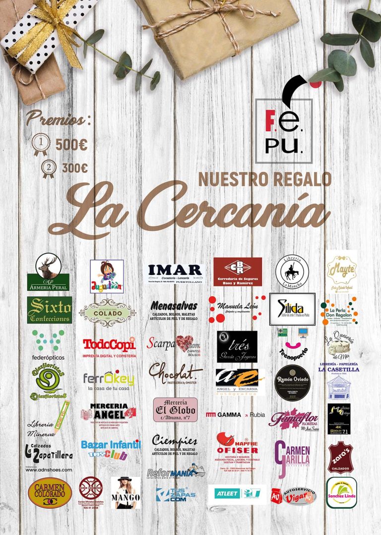 Puertollano: FEPU lanza su campaña de Navidad “Nuestro Regalo, la Cercanía”