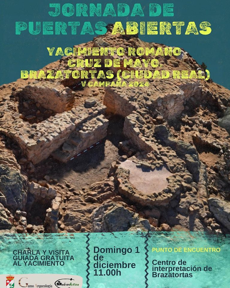 Brazatortas invita a descubrir su historia en la jornada de puertas abiertas del yacimiento ‘Cruz de Mayo’