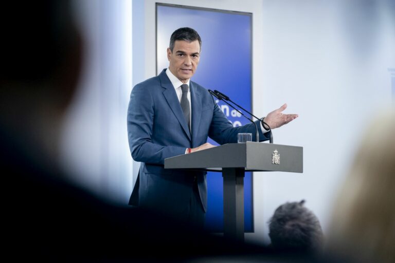 Sánchez declara zona catastrófica el territorio afectado y anuncia un Plan de Respuesta Inmediata con 3 fases