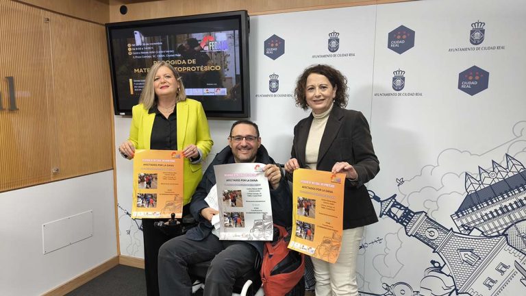 Ciudad Real: FEDAES organiza una recogida solidaria de material ortoprotésico para afectados por la DANA