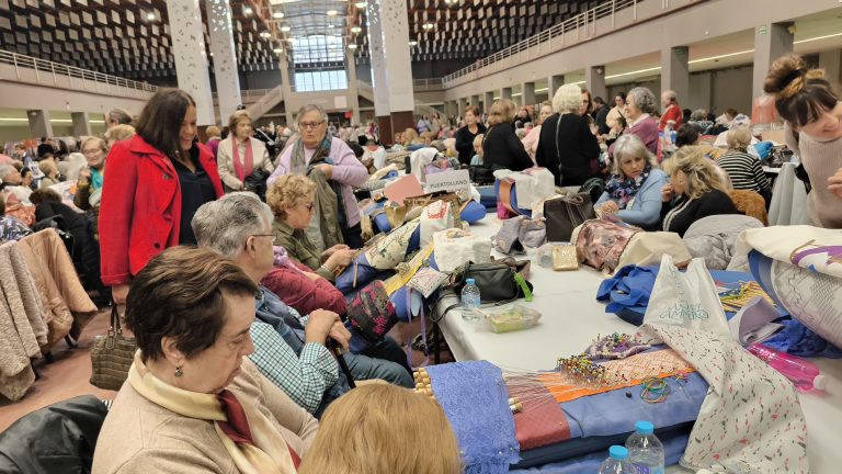El encaje de bolillos, protagonista este domingo en Ciudad Real