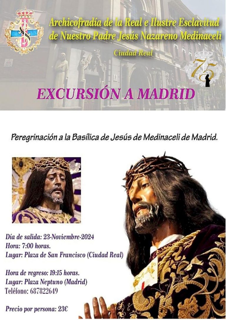 Peregrinación a la Basílica de Jesús de Medinaceli de Madrid