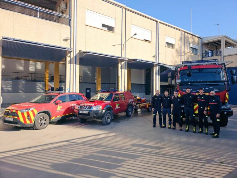 Bomberos de Ciudad Real acuden a Valencia a prestar ayuda