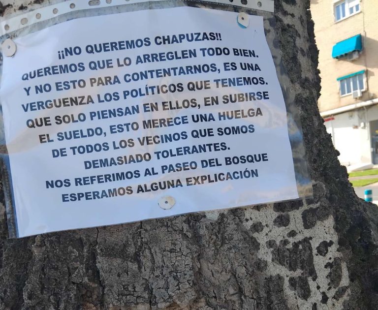 Puertollano: Síntomas de hastío ciudadano ante la paralización de las obras del Paseo del Bosque