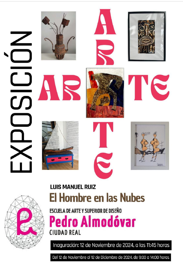 Luis Manuel Ruiz expone «La primavera de las cosas» en la Escuela de Arte Pedro Almodóvar de Ciudad Real