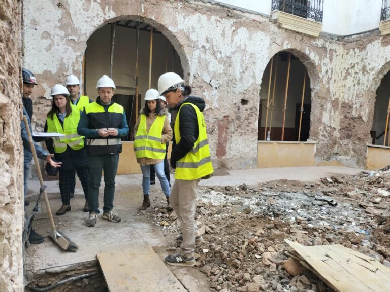 Las obras en la emblemática Casa de los Frailes de Herencia sacan a la luz un impresionante palacete manchego datado en 1647