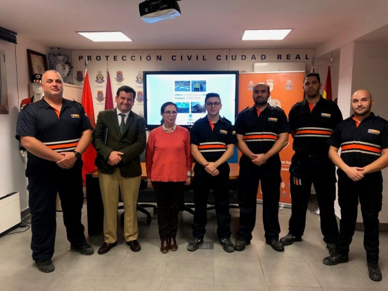 La Agrupación de Voluntarios de Protección Civil de Ciudad Real partirá este domingo a las zonas afectadas por el temporal