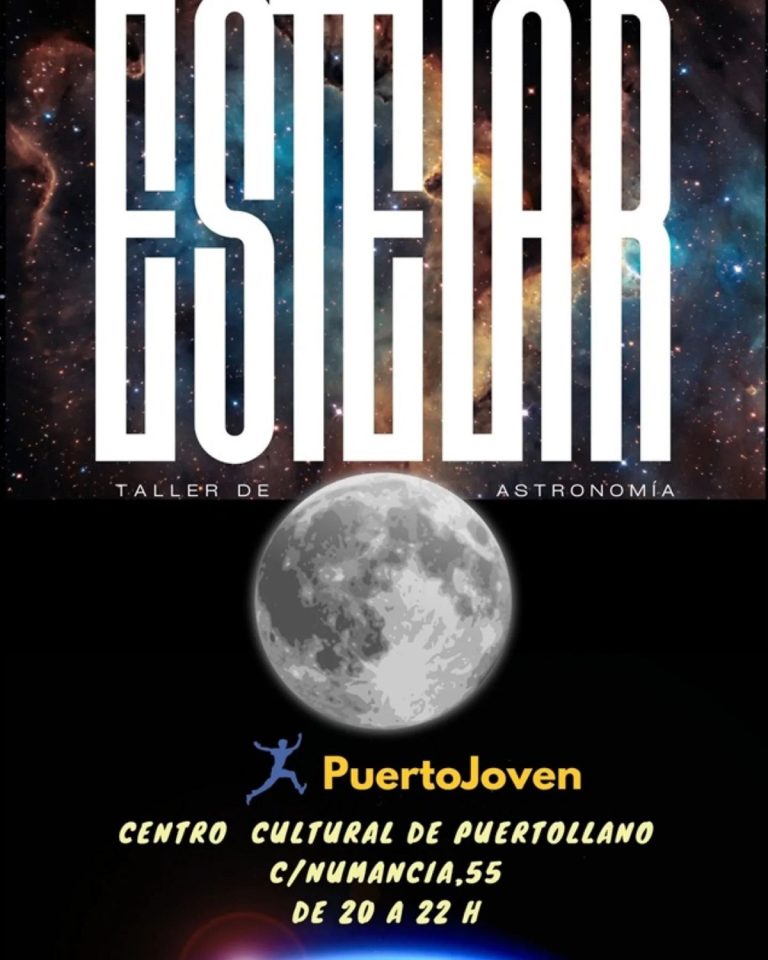 PuertoJoven impartirá el viernes un taller de astronomía para niños y jóvenes de 10 a 18 años