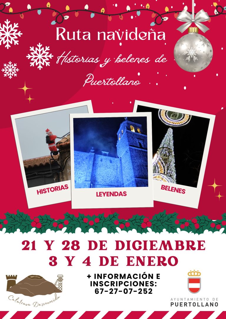 Calatrava Desconocida organiza rutas navideñas por Puertollano