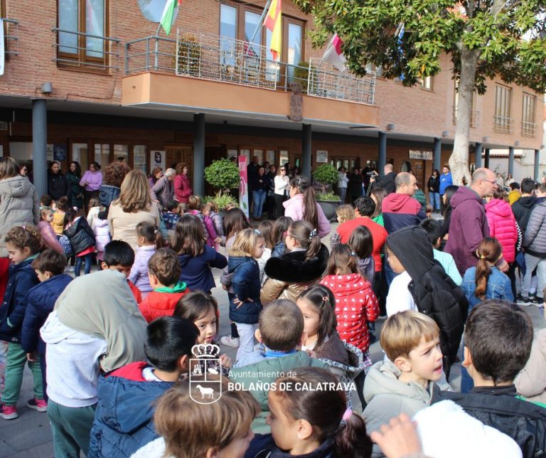 Gran participación en el `Flashmob´ de Bolaños por el día de la discapacidad