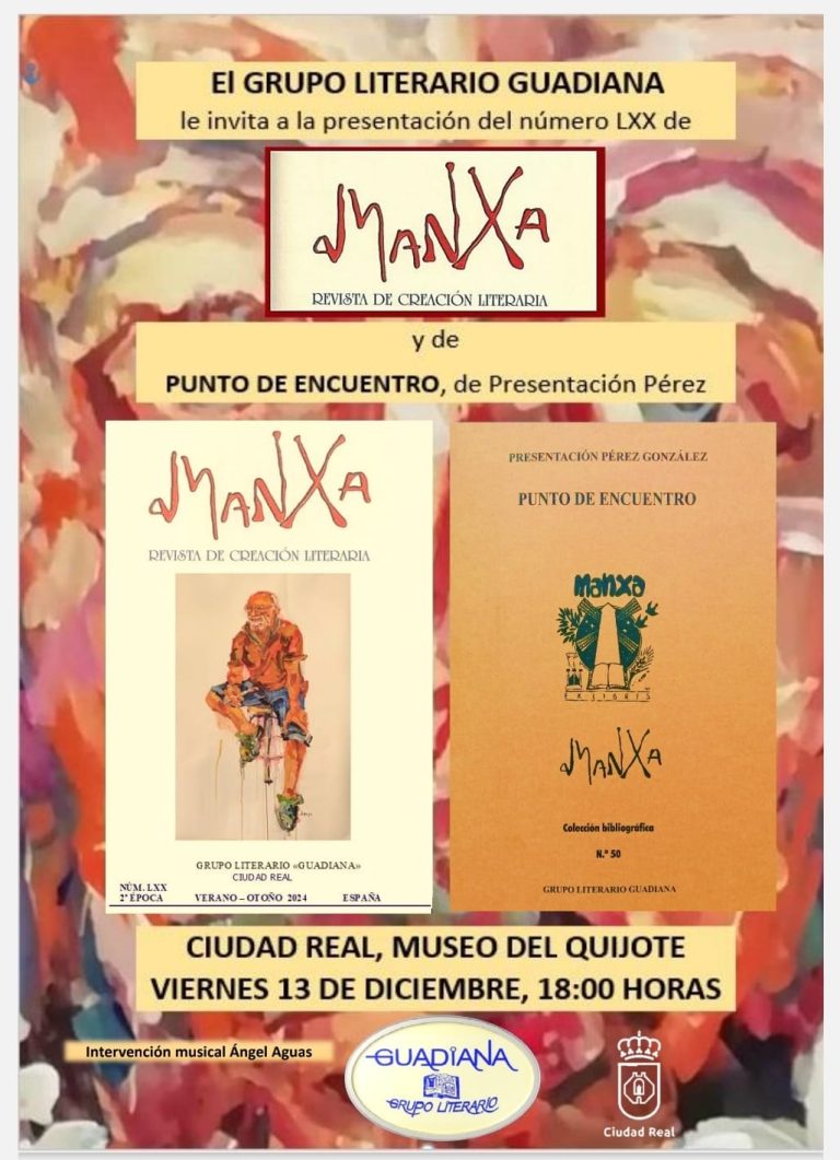 Este viernes se presenta el número LXX de la revista MANXA en el Museo del Quijote