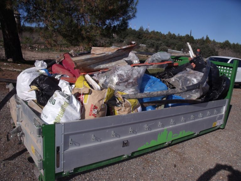 ARBA Ciudad Real ha realizado una recogida de residuos en el entorno del Antiguo Sanatorio de La Atalaya