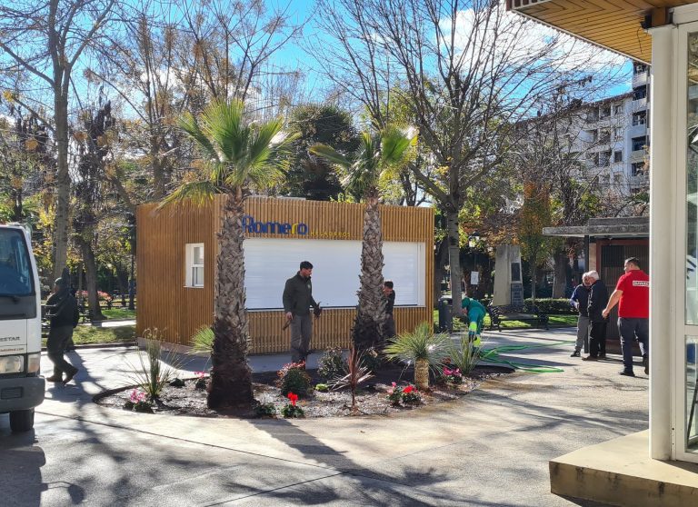 Puertollano: Los empresarios del «Havana» costean íntegramente la recuperación vegetal de un bonito rincón del Paseo