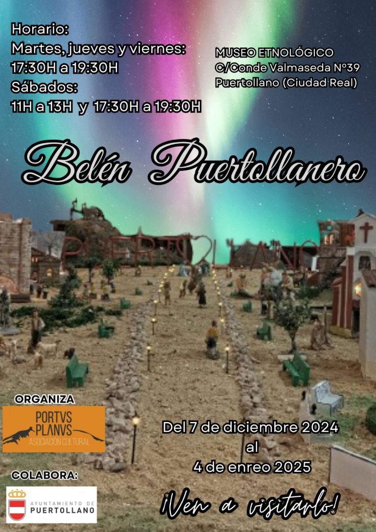 La Asociación Cultural Portus Planus inaugura este sábado su tradicional Belén puertollanero